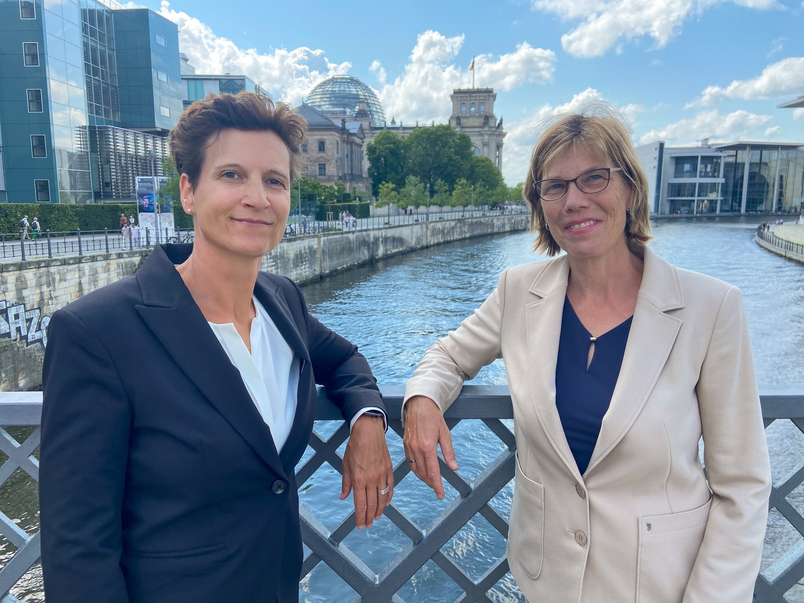 Karin Wollschläger und Birgit Wilke bilden neues Leitungsduo des KNA-Hauptstadtbüros