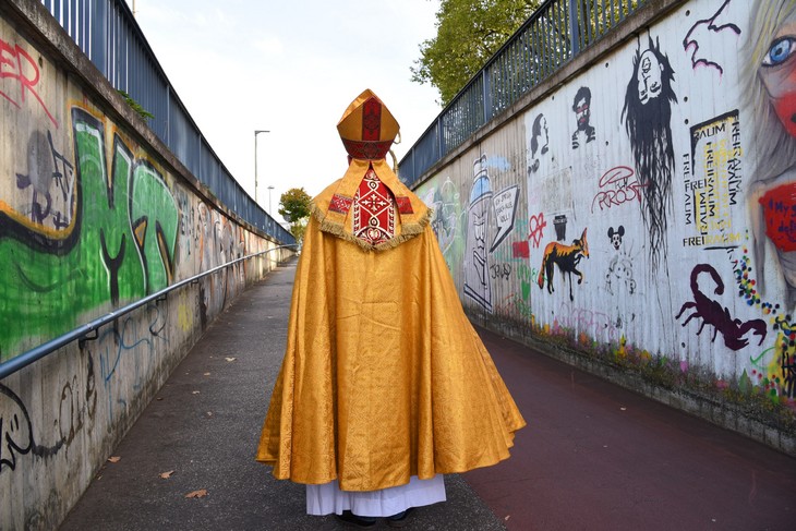 Startklar: Die „Tat.Ort.Nikolaus“-Aktion des Bonifatiuswerkes kann beginnen. © Bonifatiuswerk/Pia Wittek