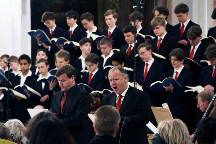Die Dresdner Kapellknaben - hier bei einer Aufführung des "Elias". © Dresdner Kapellknaben/A. Gäbler