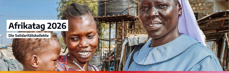 Plakat zum Afrikatag. © Schwarzbach/missio